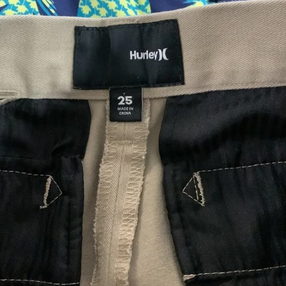 Hurley One And Only Khaki (boys) School Walkshort Short Chino 23=size 7 or Small